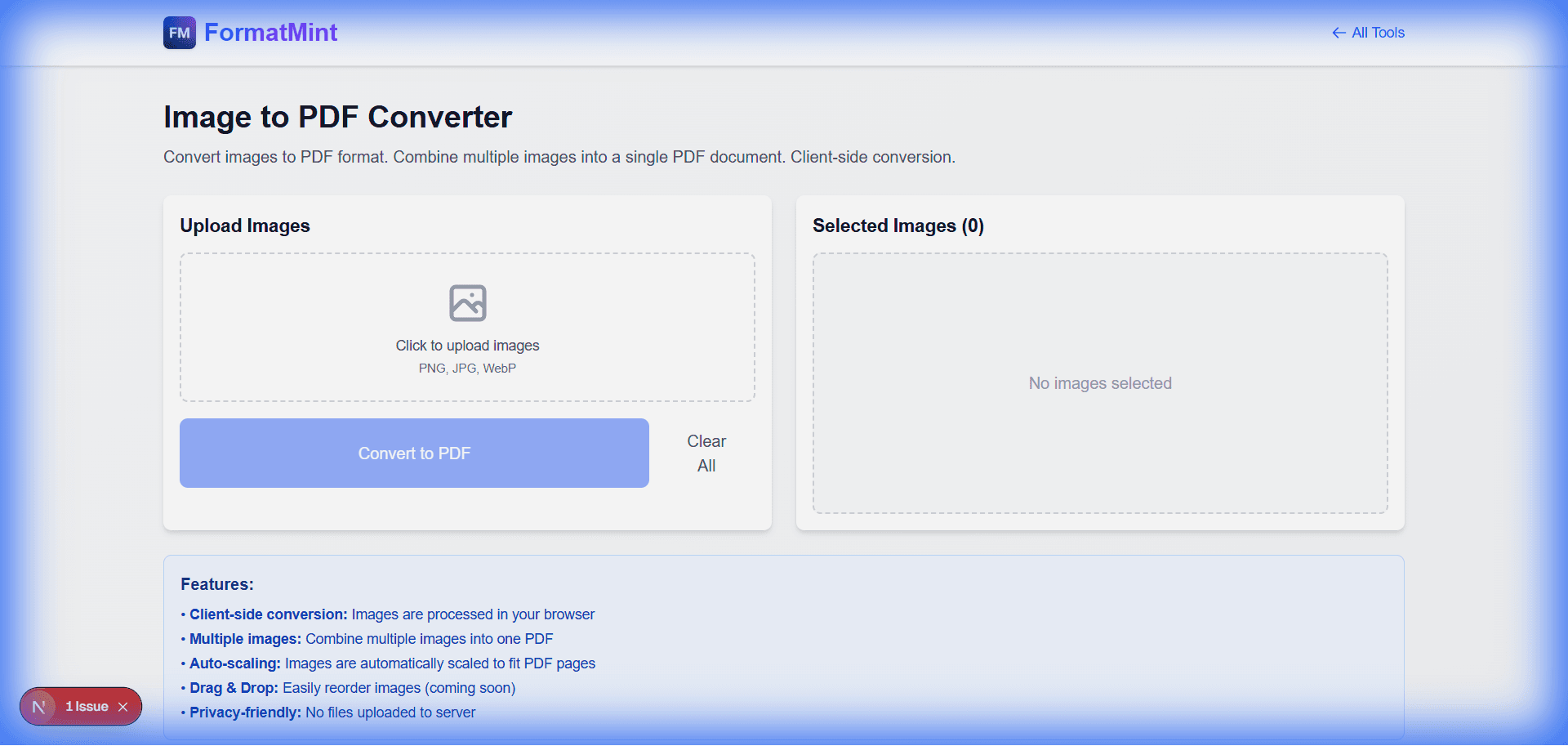 Image to PDF Converter