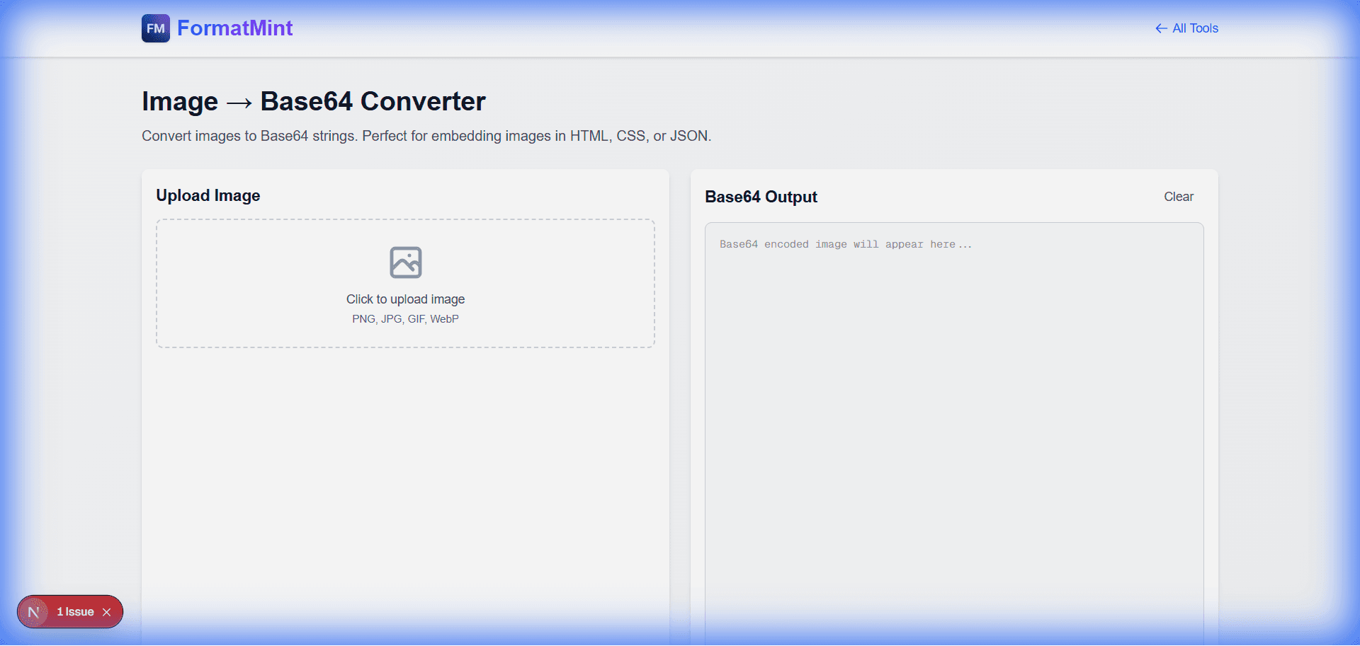 Image to Base64 Converter