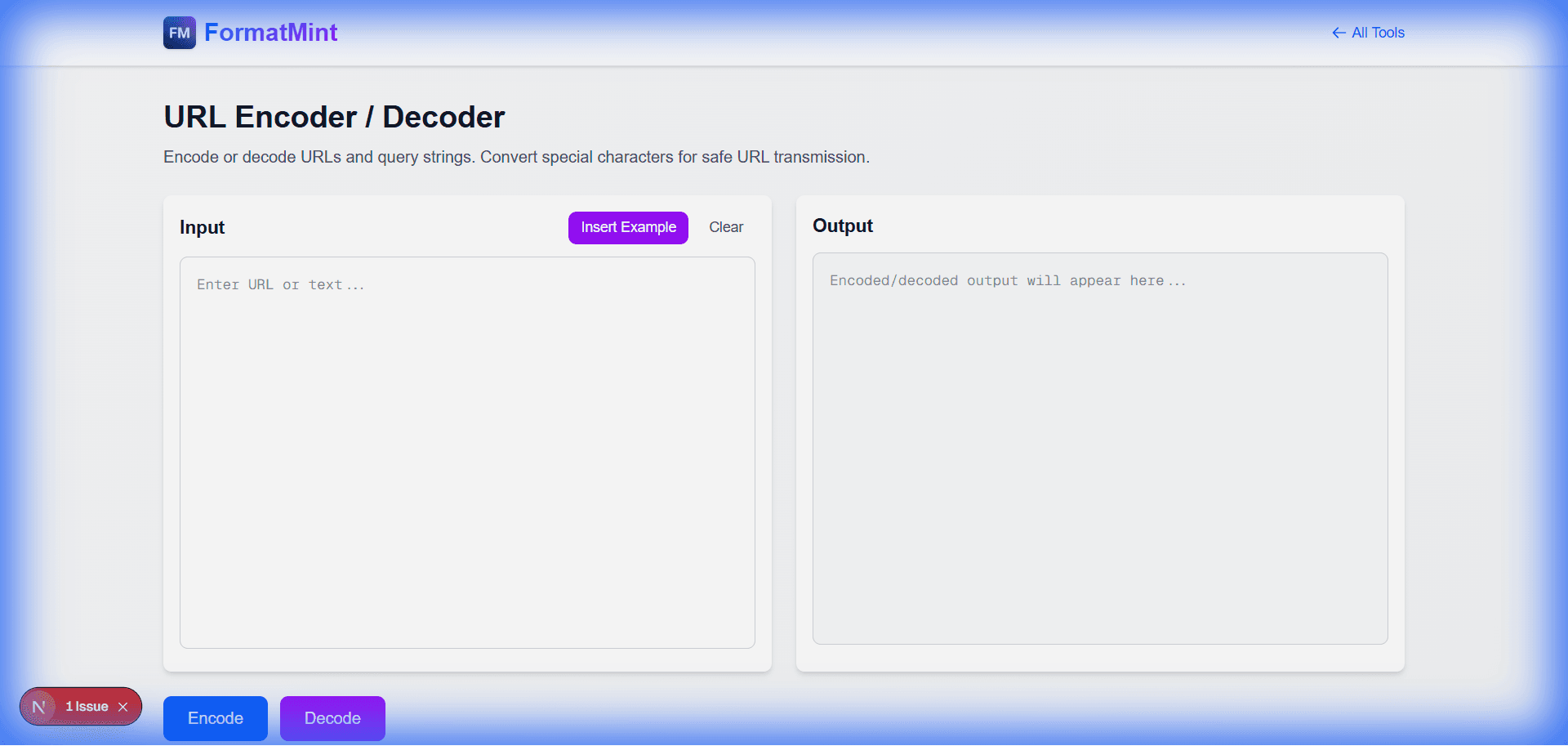 URL Encoder Tool
